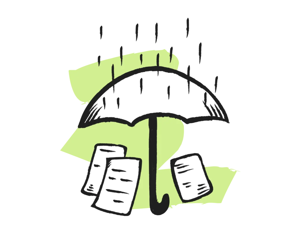 مظلّة ملونة مع شعار شركة ألبيتا إيطاليا لعلامة تجارية مميزة.