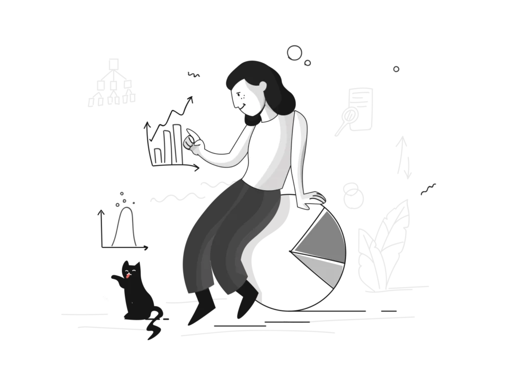 وصف لشخص يستخدم هاتفه المحمول وهو جالس.